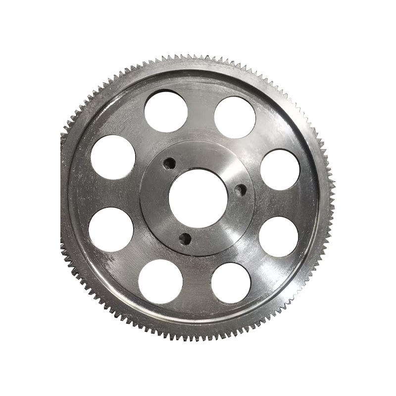 How to effectively reduce the deformation problem of large outer diameter thin tooth cylindrical gear after heat treatment by optimizing the process flow?